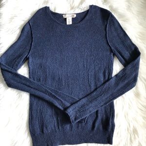 LOGG Label of Graded Goods Blue Sweater XS